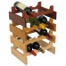 FixtureDisplays® 12 Bottle Dakota™ Wine Rack with Display Top 1040230